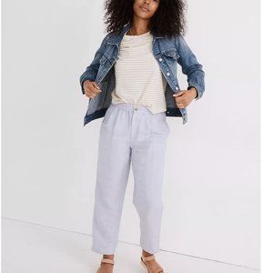 Madewell Linen Blend Track Trousers
